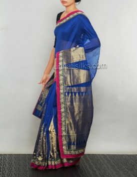 Online shopping for party elegant kundan work sarees by unnatisilks