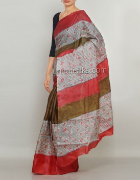 Online shopping for multicolor saris by unnatisilks
