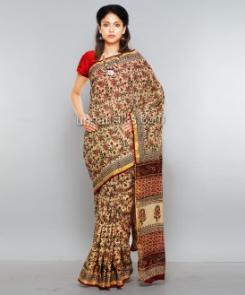 Online shopping for kalamkari cotton sarees by unnatisilks