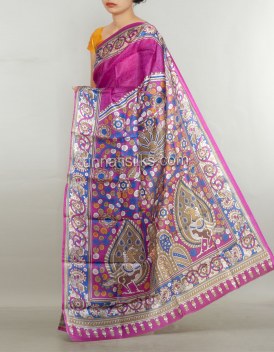 Online shopping for latest pink color saris by unnatisilks