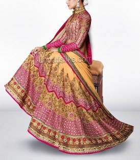 Online shopping for party georgette designer lehanga choli by unnatisilks