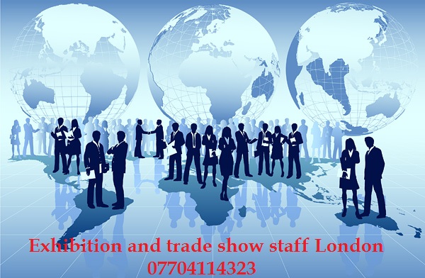 Exhibition staff London, trade show staff London. Olympia, Excel and other London venues