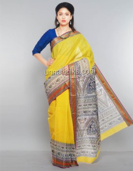 Online shopping for rajkot cotton madhubani saris by unnatisilks