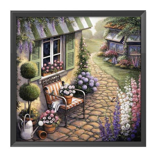 Cross stitch suit - Natural scenery (48 * 48cm)