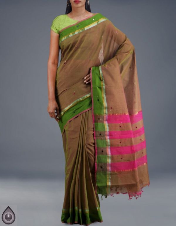 Online shopping for pure mangalagiri cotton sarees collection by unnatisilks