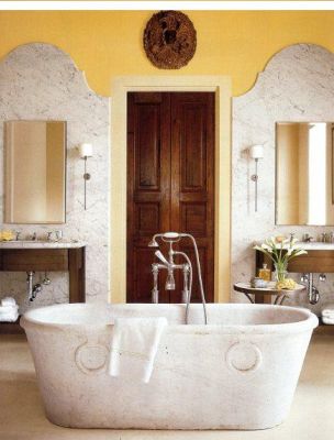 LUXURY style MARBLE bathtub, ANTIQUE marble BATHTUB, old ITALIAN bathtub from MARBLE by LUXURY STYLE