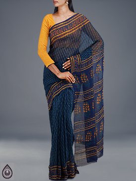 Online shopping for stylish pure chiffon printed sarees by unnatisilks