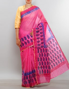 Online shopping for corporate wear saris by unnatisilks