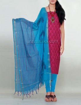 Online shopping for jaipuri cotton salwar kameez by unnatisilks