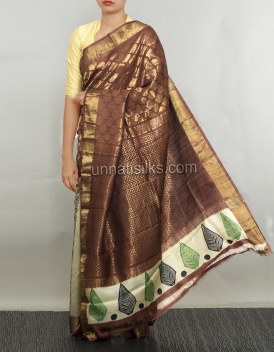Online shopping for handloom bengal tussar silk saris by unnatisilks