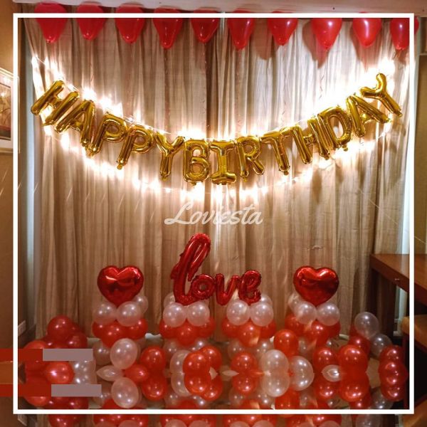 Birthday Balloon Decoration – Balloon Decoration at home