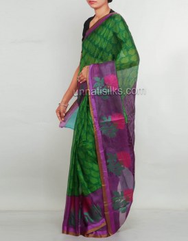 Online shopping for x-mas kota silk saris by unnatisilks