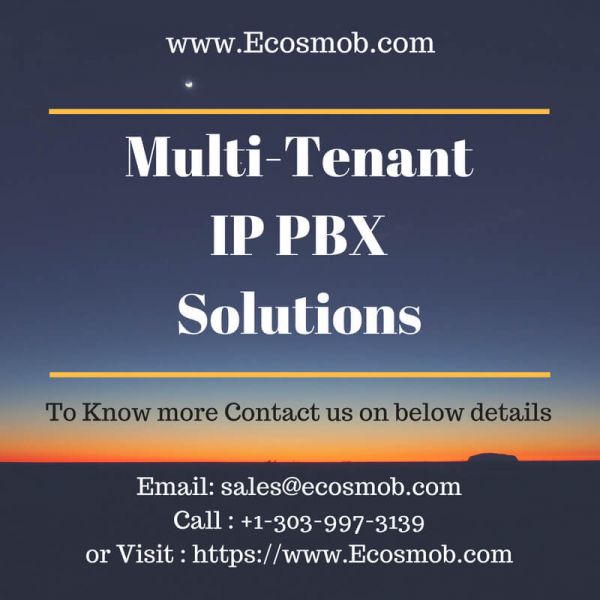 Multi-tenant IP PBX Solutions for Industry Verticles