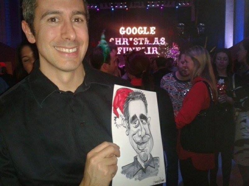 Caricaturist Entertainment at Parties