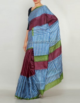 Online shopping for multicolor saris by unnatisilks