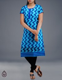 Online shopping for pure handloom chanderi kurtas by unnatisilks