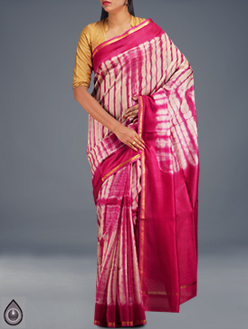 Online shopping for pure chanderi sico sarees collection by unnatisilks