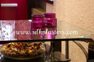 Silk Plaster unique liquid wallpaper, wall covering, wall coating