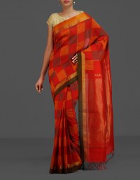 Online shopping for handloom uppada silk by cotton sarees by unnatisilks