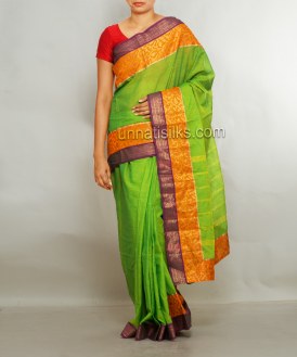 Online shopping for traditional pure handloom dharmavaram cotton sarees by unnatisilks