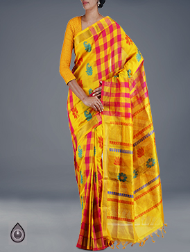 Online shopping for handloom assam silk sarees by unnatisilks