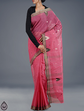 Online shopping for pure handloom bengal cotton tant sarees by unnatisilks