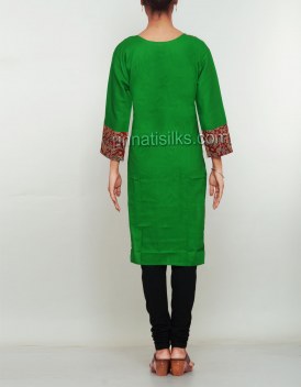 Online shopping for kalamkari cotton kurtis by unnatisilks