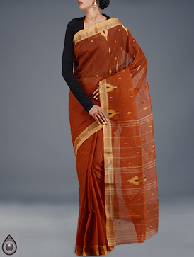 Online shopping for pure handloom bengal cotton tant sarees by unnatisilks