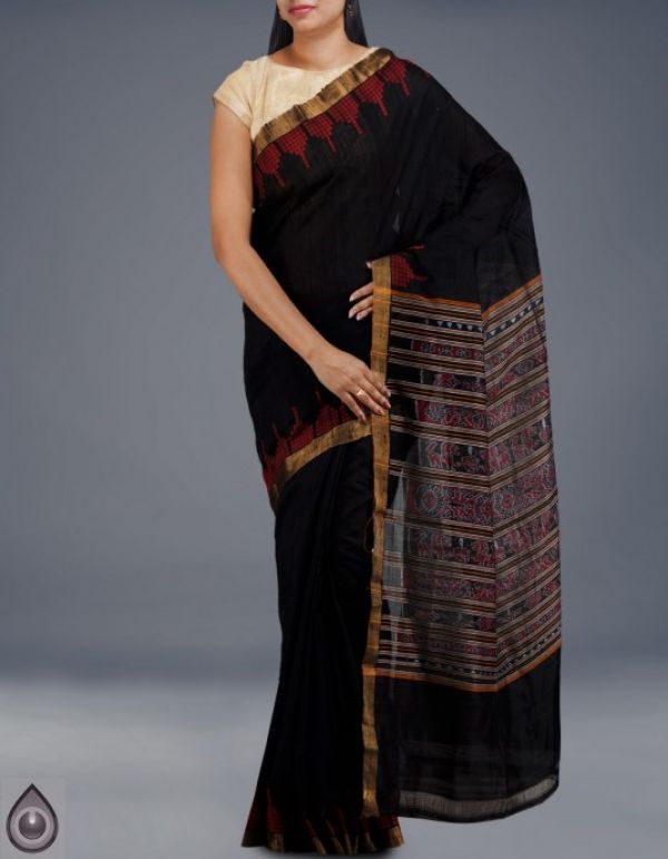 Online shopping for pure handloom sambalpuri silk sarees by unnatisilks