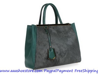Hot sale Fendi 2Jours Tote Bag Brown Free shipping Paypal payment www.aaashoestore.com