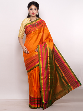 Online shopping for celebrity bangalore silk saris by unnatisilks