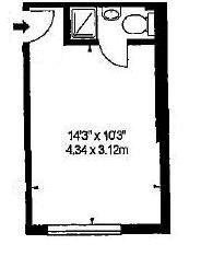 Top Floor double studio - £195pw inc gas and water bills - in Kensington Olympia 