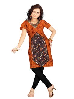 Online shopping for bengal batik cotton kurtis by unnatisilks
