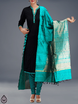 Online shopping for stylish tussar silk dupattas collection by unnatisilks