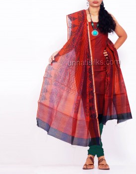 Online shopping for pure chanderi sico salwar kameez by unnatisilks