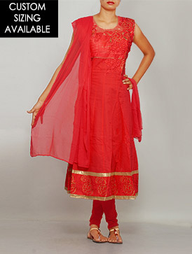 Online shopping for onam special stitched wedding anarkali salwar kameez by unnatisilks