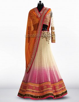 Online shopping for party georgette designer lehanga choli by unnatisilks