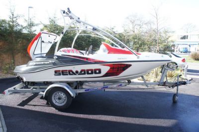 2008 SEADOO SPEEDSTER 150 215 BHP, SUPERCHARGED, WAKE EDITION..JET BOAT.