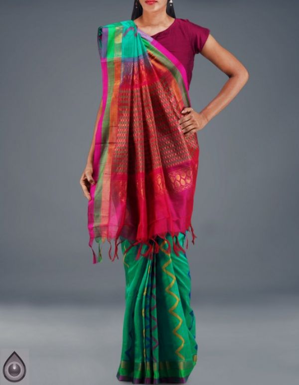 Online shopping for pure handloom assam silk by  cotton sarees by unnatisilks