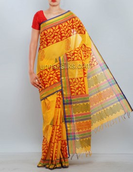 Online shopping for pure kanchi cotton saris by unnatisilks