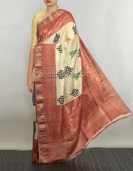 Online shopping for handloom bengal tussar silk saris by unnatisilks