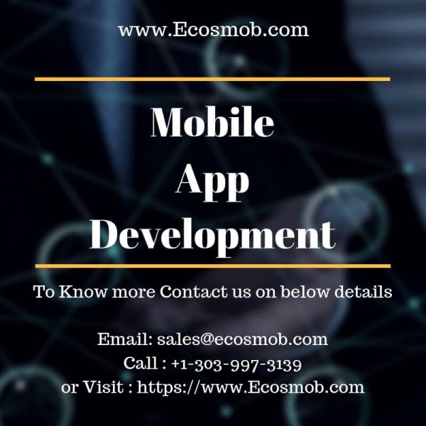 Ecosmob’s Tailored Mobile App Development Services