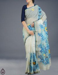 Online shopping for handloom bengal cotton tant sarees by unnatisilks