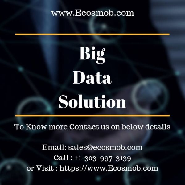 Ecosmob’s Professional Big Data Solution and Services