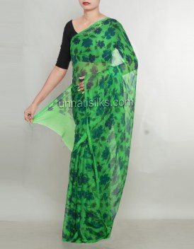 Online shopping for celebrity georgette saris by unnatisilks