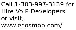 Hire VoIP Developers