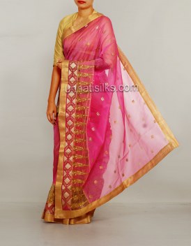 Online shopping for banarasi supernet saris by unnatisilks