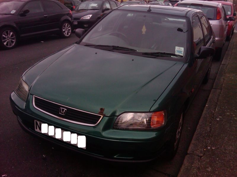  HONDA Civic 1.6L Manual Petrol, N Reg, for Repair and Spares