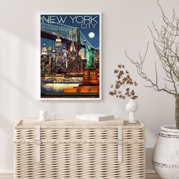 Landscape-Round Diamond Painting-30*40CM