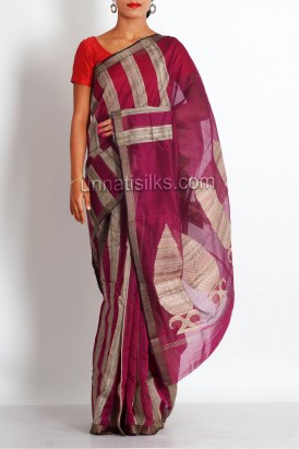 Online shopping for jute handloom sarees by unnatisilks